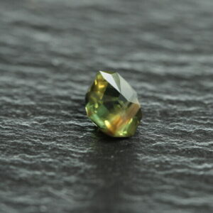 Australian unheated sapphire with rutile needles