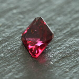 Purplish Red Rubellite Tourmaline - Square Cut