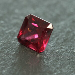 Purplish Red Rubellite Tourmaline - Square Cut
