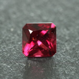 Purplish Red Rubellite Tourmaline - Square Cut