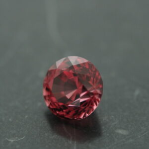Round mixed cut raspberry pink Tanga garnet