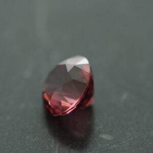 Round mixed cut raspberry pink Tanga garnet
