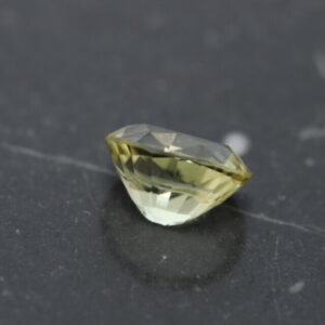 Oval mixed cut heliodor